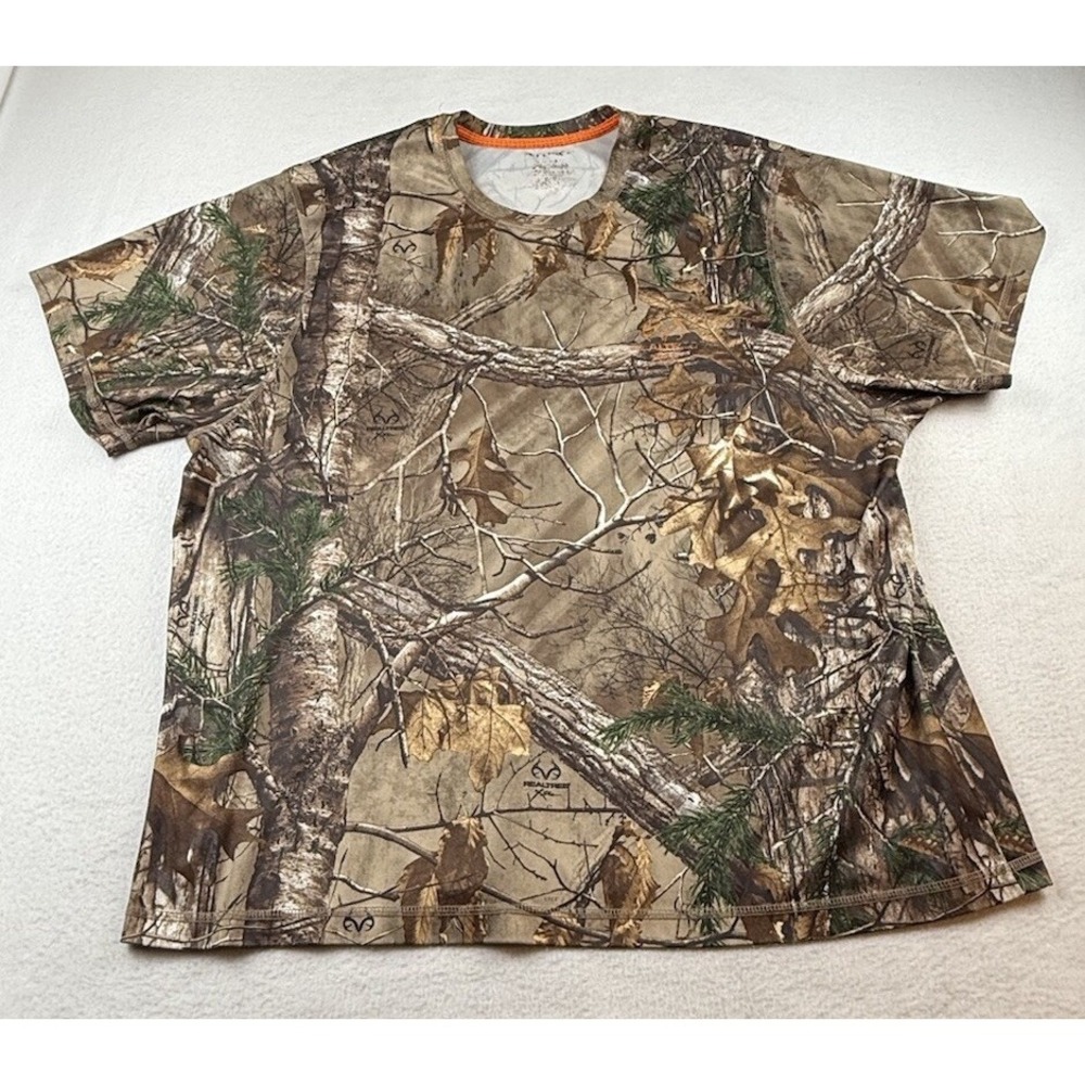 Real Tree Xtra Camo T Shirt Adult 3XL Camouflage Mens